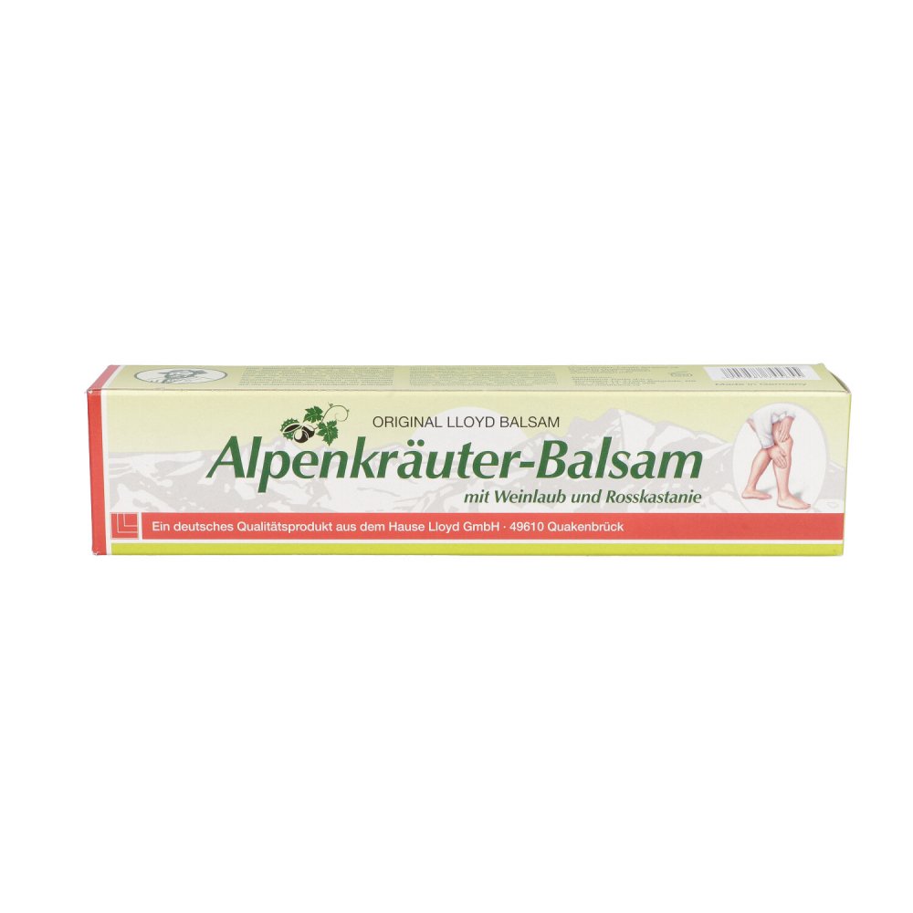 Axisis GmbH Alpenkräuter Balsam mit Weinlaub+Rosskastanie Lloyd 14154793