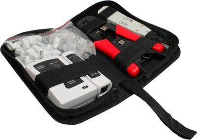 Netzwerk Werkzeug, Set mit Tasche, Werkzeug-Kit, 6-teilig