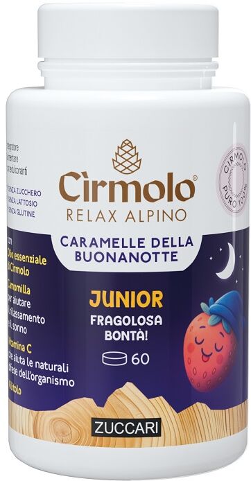 ZUCCARI Srl Cirmolo Caramelle Junior della Buonanotte, 60 Caramelle
