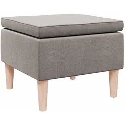 vidaXL, Hocker, Jatonin (52 x 52 x 42 cm)