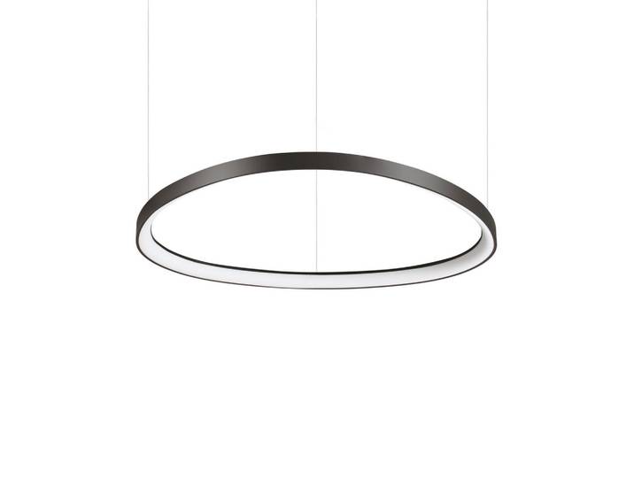 Ideal Lux Led-Hängeleuchte Gemini, Schwarz, Metall, Kunststoff, 28.5 cm, Lampen & Leuchten, Innenbeleuchtung, Hängeleuchten, Pendelleuchten