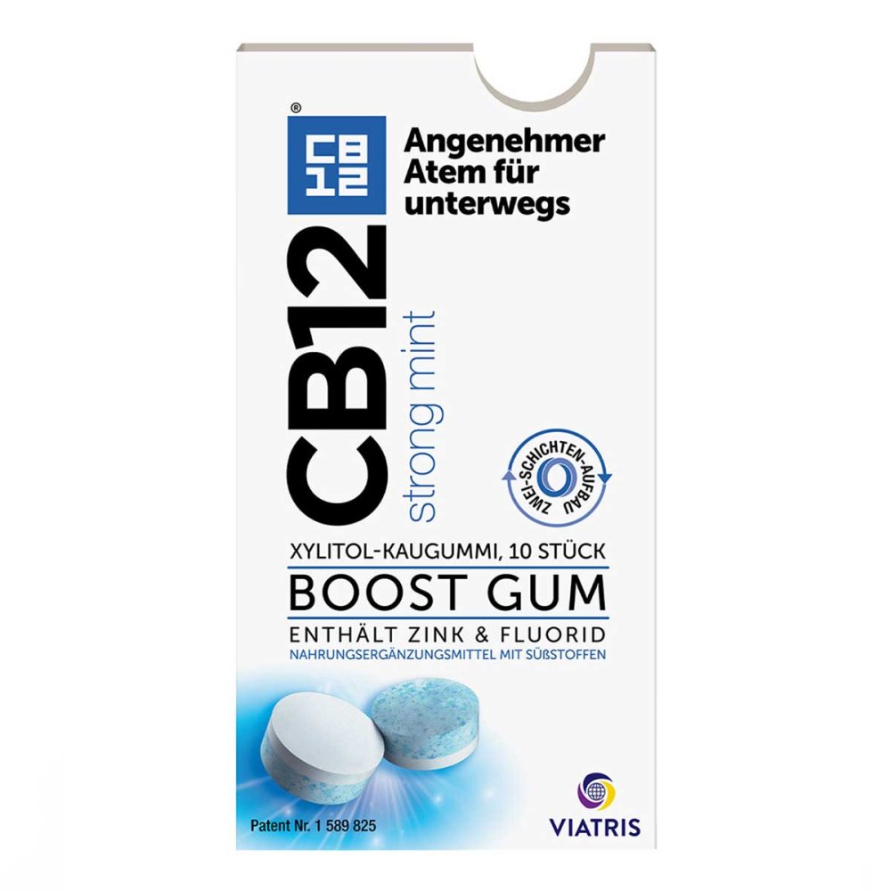 Cooper Consumer Health Deutschland GmbH CB12 Boost Strong Mint Kaugummi gegen Mundgeruch zuckerfrei 17442127