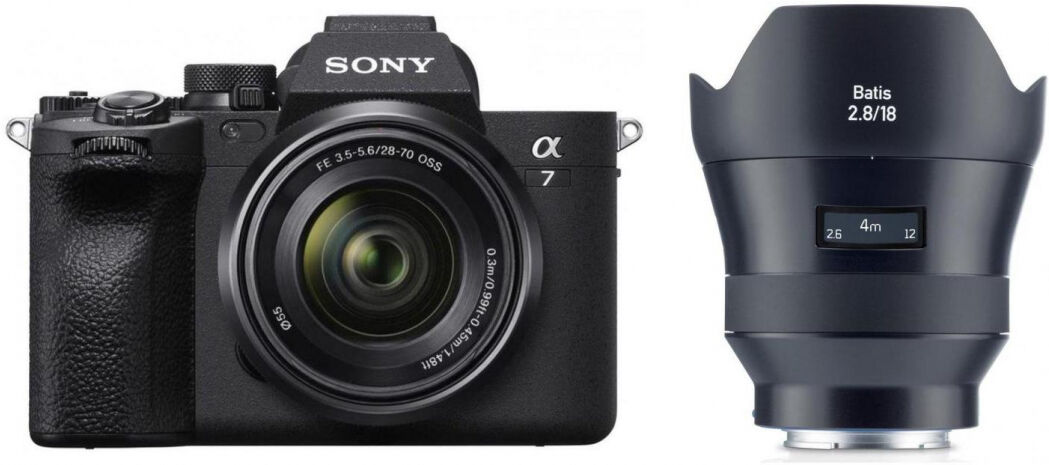 Sony Alpha ILCE-7 IV + SEL FE 28-70mm + ZEISS Batis 18mm f2,8