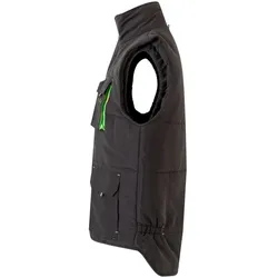 Velilla, Warnweste, Gepolsterte Sicherheitsweste mit vielen Taschen (L)