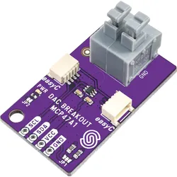 DEBO DAC 1CH - Entwicklerboards - DAC, 6-Bit, 1-Kanal, MCP47A1