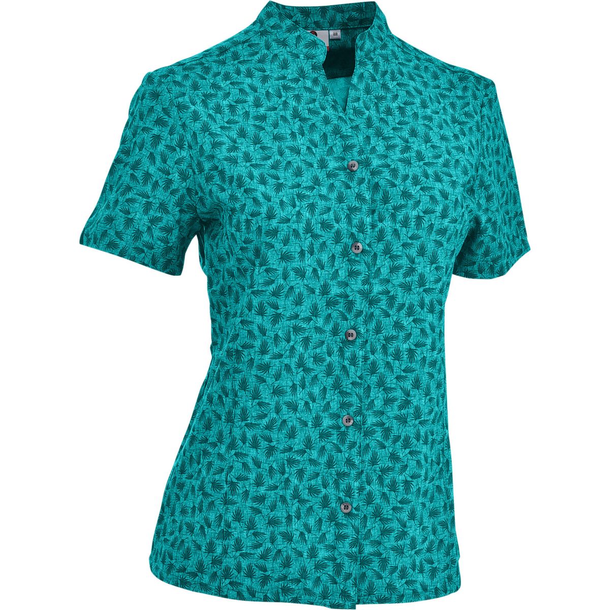 MAUL Sport Mondsee - 1/2 Bluse mit Muster Elastisch türkis green (67) 42 5331900410-67-42