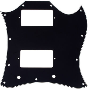 Göldo Pickguard Double Cut XSM3B Schwarz