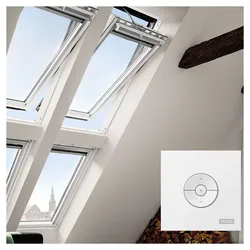 VELUX INTEGRA Dachfenster GGU 006221 Elektrofenster Kunststoff ENERGIE SCHALLSCHUTZ Fenster, 55x118 cm (CK06)
