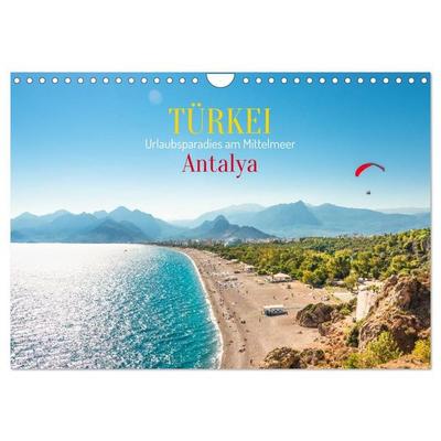 Türkei, Antalya: Urlaubsparadies am Mittelmeer (Wandkalender 2027 DIN A4 quer), CALVENDO Monatskalender