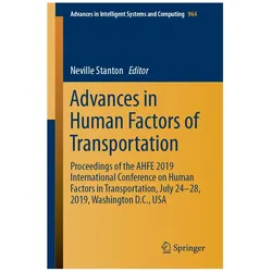 Advances in Human Factors of Transportation, Fachbücher von Neville Stanton