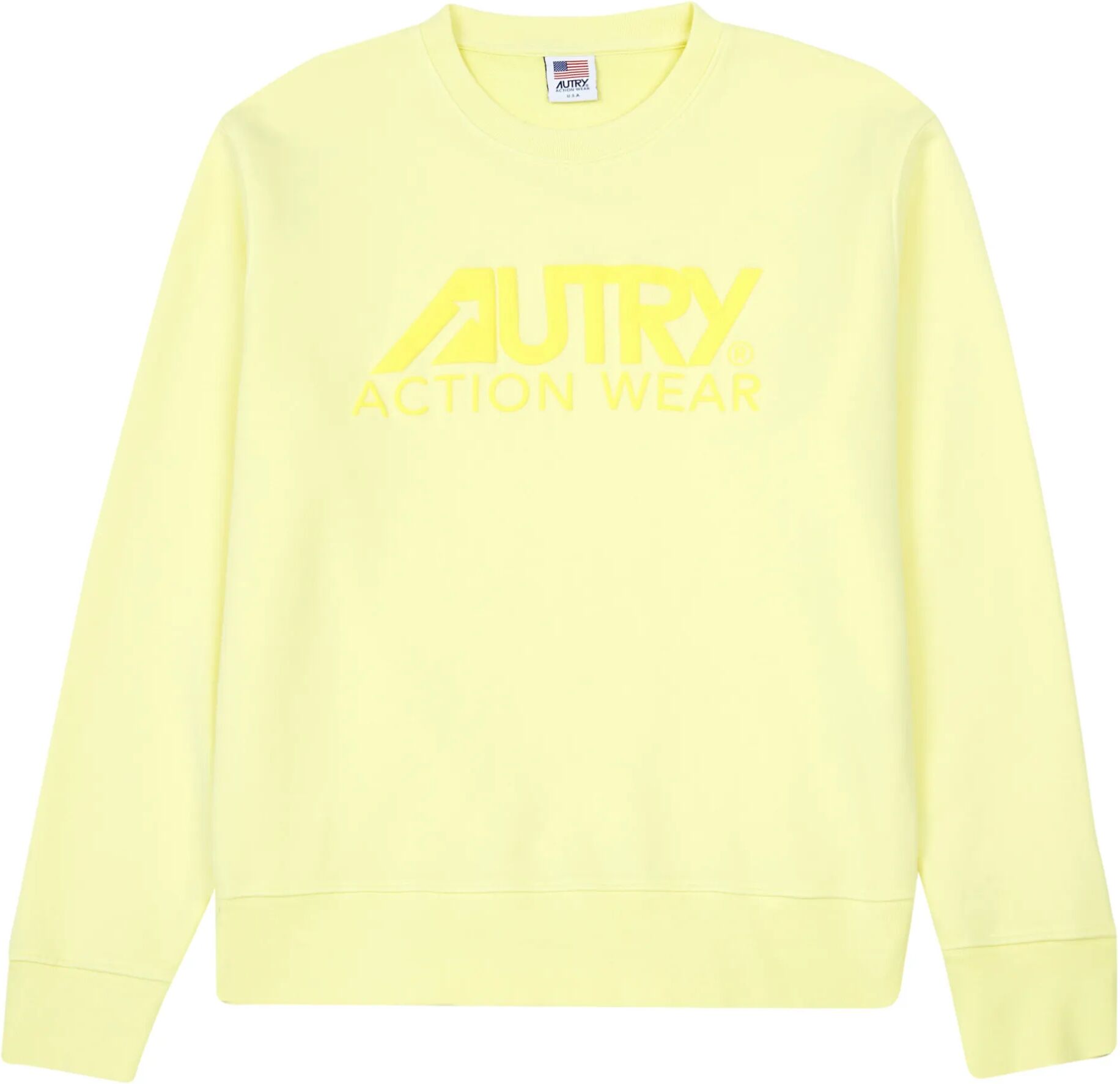Autry Sweat Match Point Jaune S