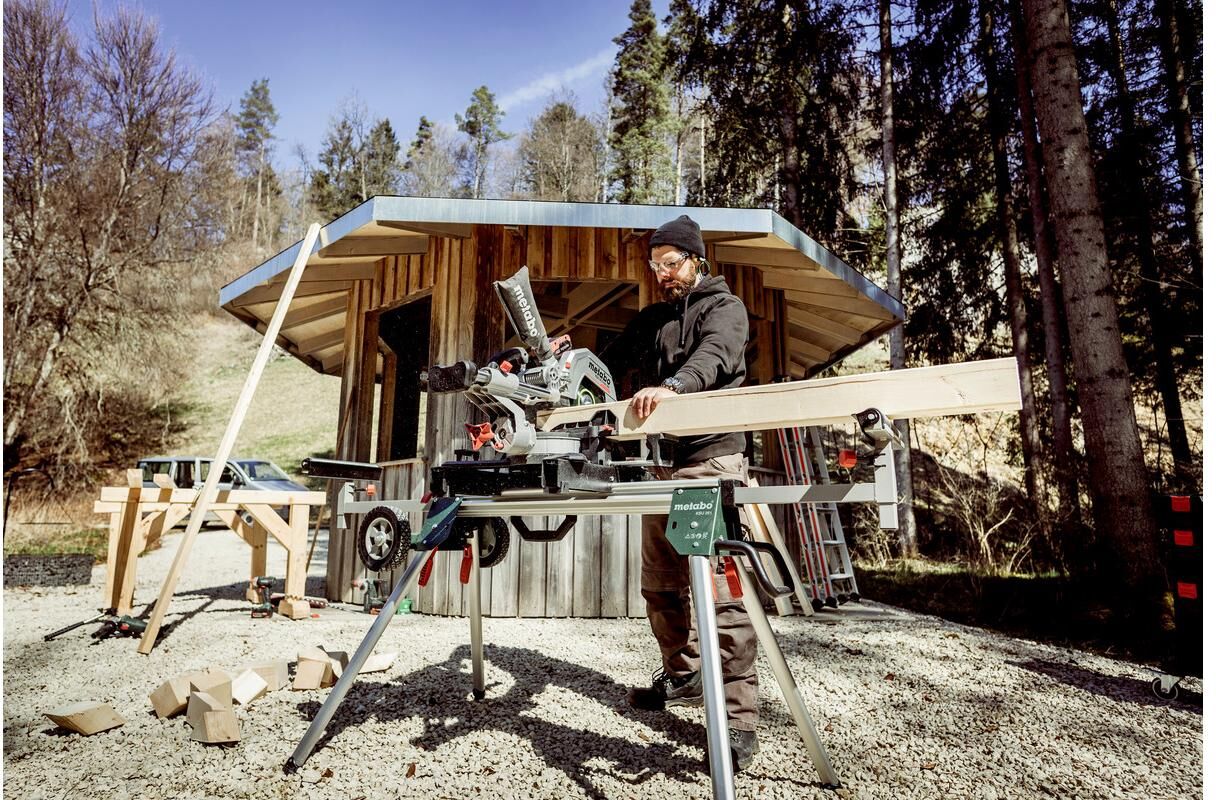 Akku-Kapp-Gehrungssäge METABO "KGS 18 LTX BL 305 Solo", bunt, Sägemaschinen, Akku-Kapp-Gehrungssäge bunt Einheitsgröße