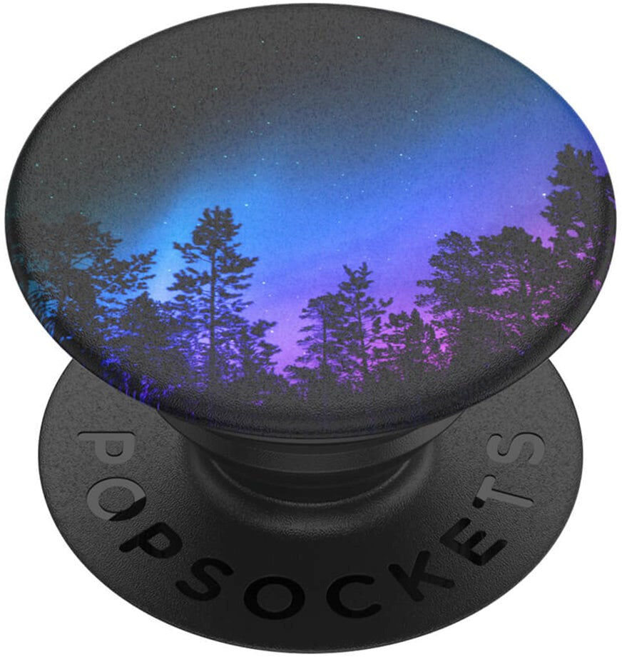 POPSOCKETS PopGrip Aurora Woods Aftageligt Greb m. Standerfunktion