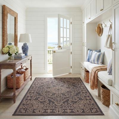 SAFAVIEH Courtyard Christhild Indoor/ Outdoor Rug