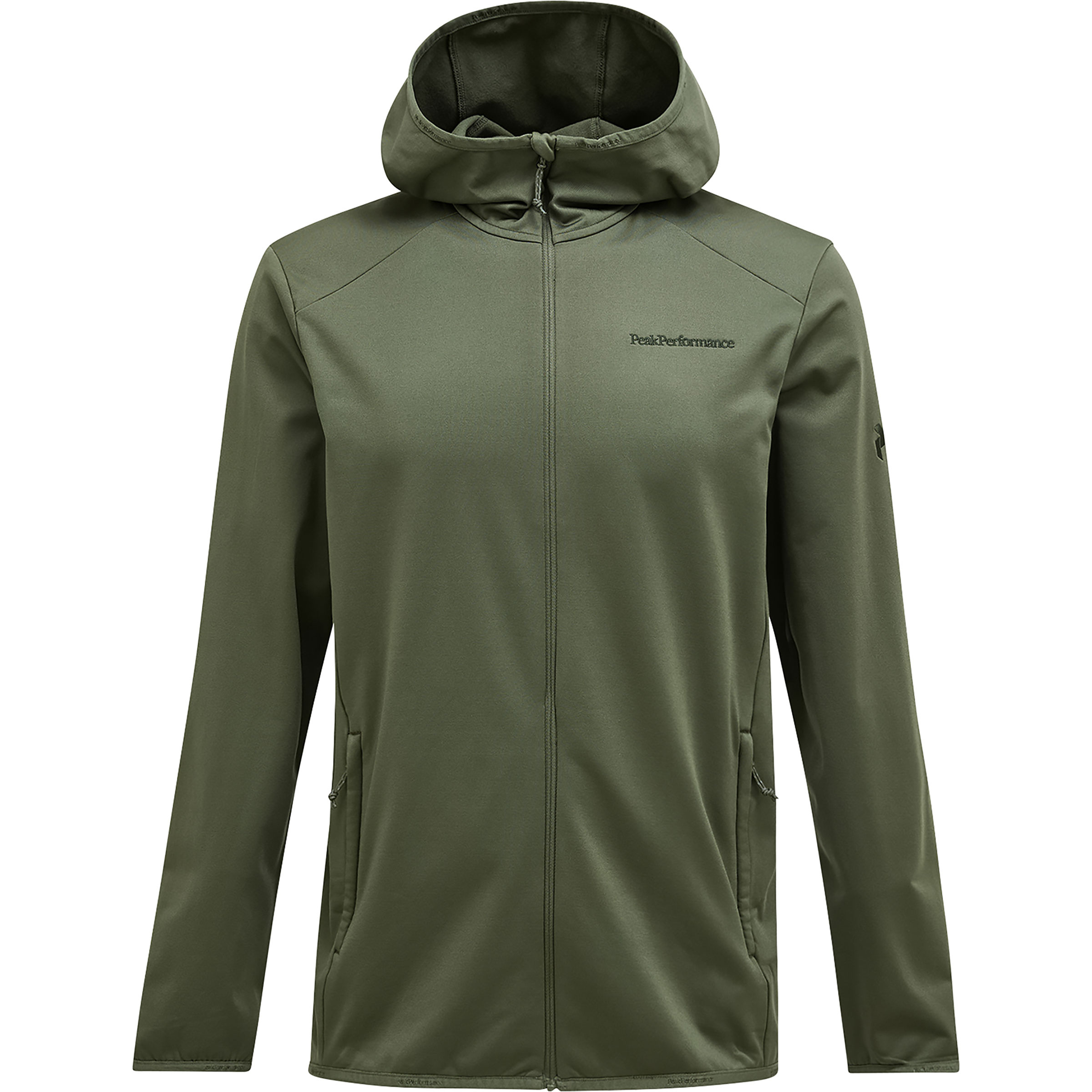 Peak Performance Light Herren Fleecejacke gruen Größe S Trekking Elastisch