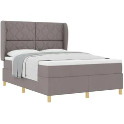vidaXL, Boxspringbett, Boxspringbett (140 x 200 cm)