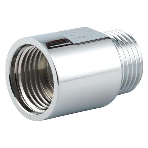 Megatherm Arimex Verchromtes Rückschlagventil 1/2" Muffe und Nippel (738960004)