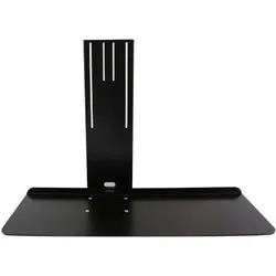 MonLines MTB001B Tastaturhalterung zur Monitor Befestigung, schwarz, Monitor Halterung, Schwarz