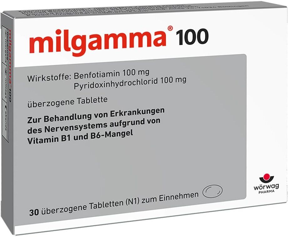 Milgamma 100 mg überzogene Tabletten