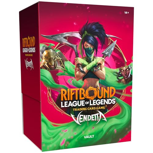 Riftbound League of Legends TCG Vendetta Vault Bundle Collection Set