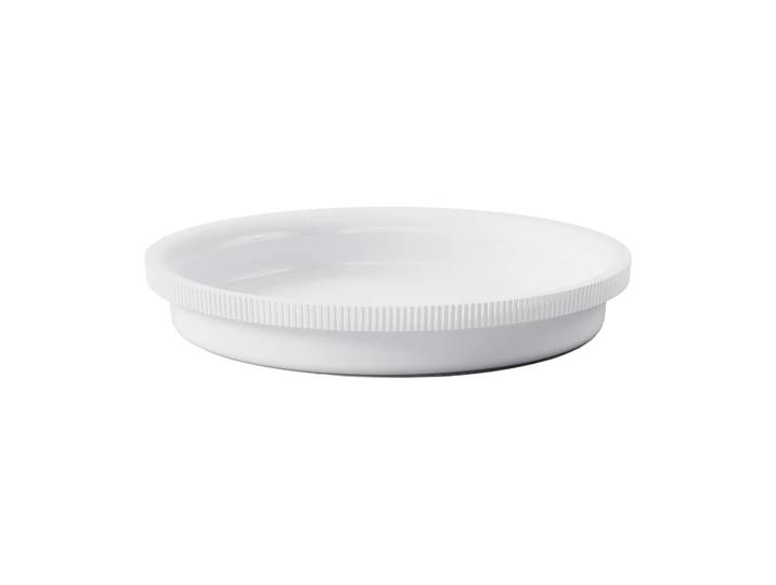 Georg Jensen Plat à four Ø28,6 cm Bernadotte Blanc