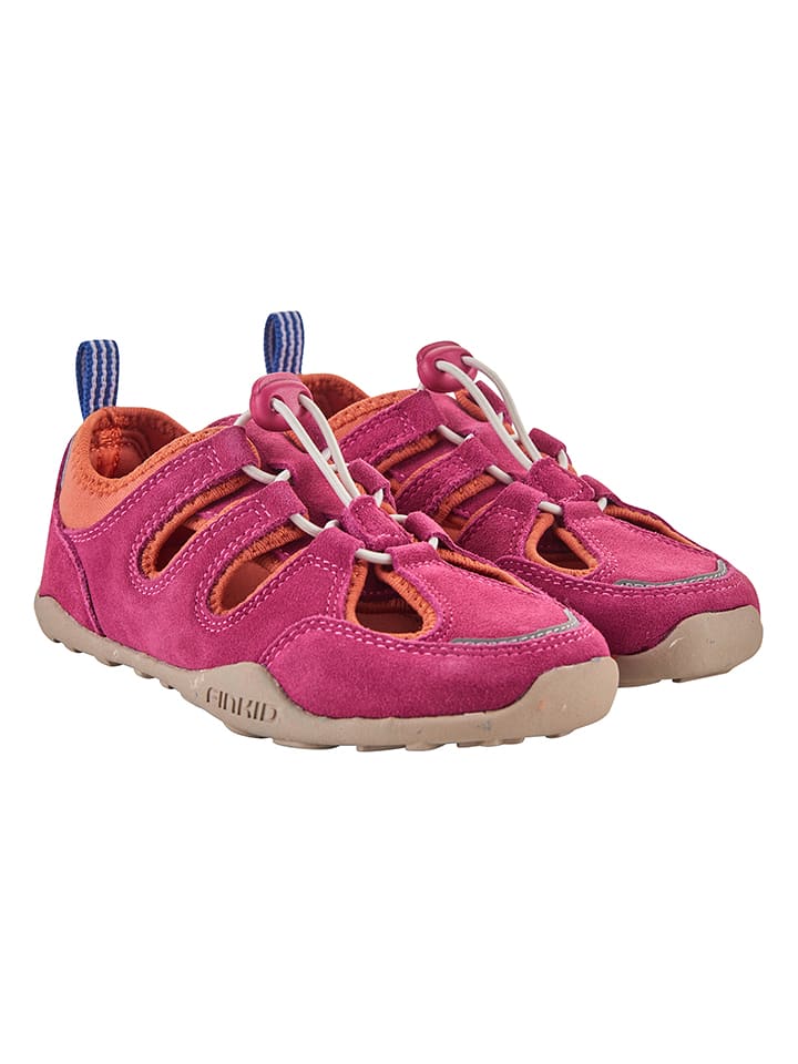 finkid Leder-Wandersandalen "Sankari" in Pink - 29