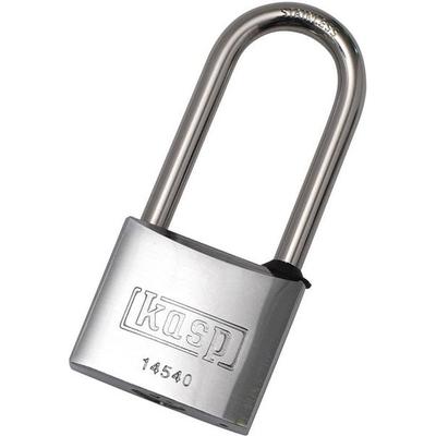 Kasp K14540L50D Vorhängeschloss 40mm verschieden schließend Edelstahl Schlüsselschloss