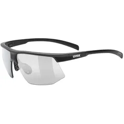 Uvex Aerios Sportbrille Black Matt/Smoke