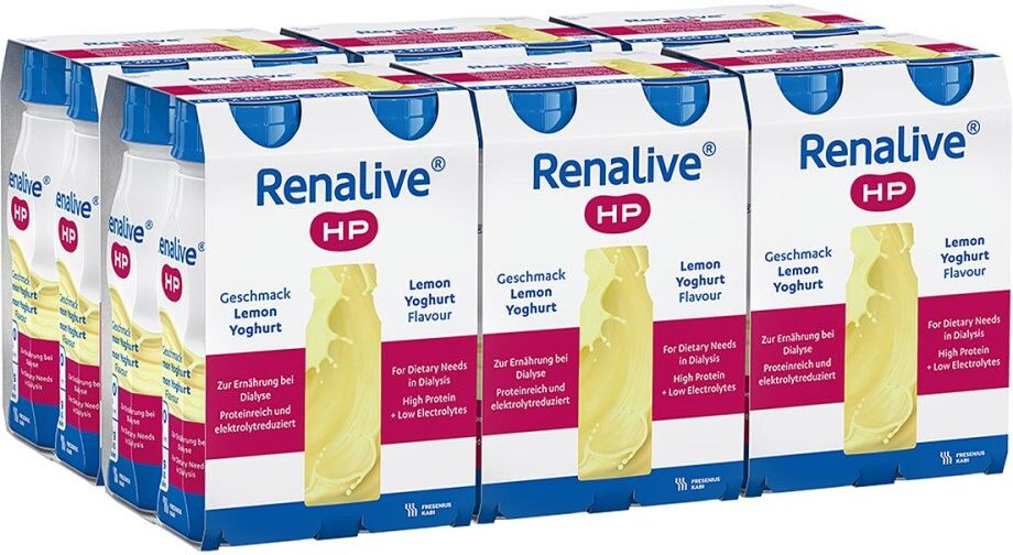 Renalive® HP Lemon Yoghurt Trinknahrung 24X200ml