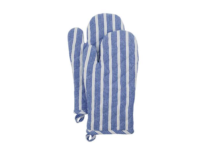 Nicolas Vahé Gants de cuisine Chef, lot de 2 Bleu
