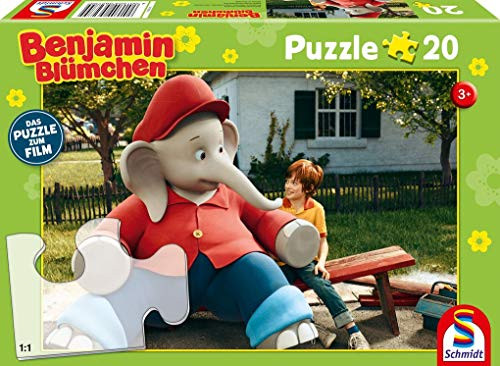 Schmidt Spiele Benjamin bloemen kinderpuzzel, 20 delen, kleurrijk
