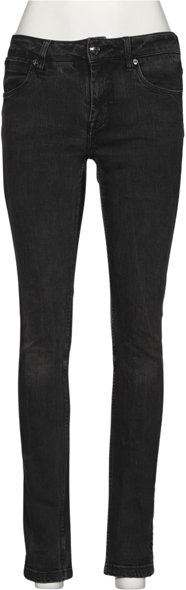 Burberry Damen Jeans, Schwarz, Gr. W28, Baumwolle / Elasthan - Second Hand