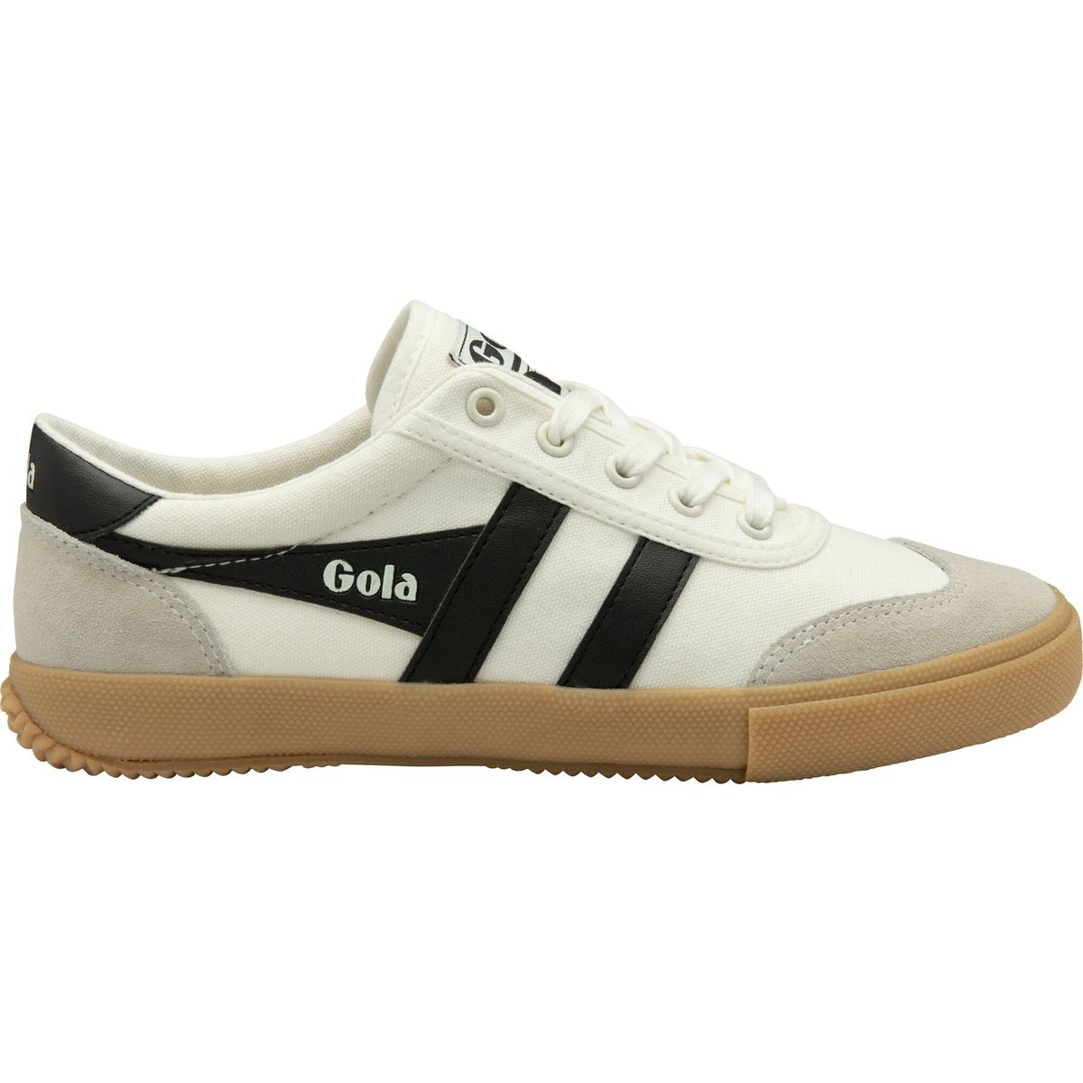 Gola Badminton Sneaker Women off white/black/gum (WI) 38 CLA548-WI-38-offwhiteblackgum