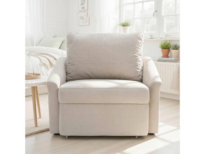 Mid.you Schlafsessel Relax Box, Silber, Kunststoff, Uni, 108x86x96 cm, FSC Mix, Liegefunktion, Wohnzimmer, Sessel, Schlafsessel