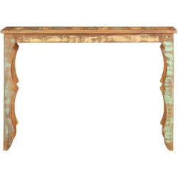 vidaXL Konsolentisch 110×40×76 cm Recyceltes Massivholz