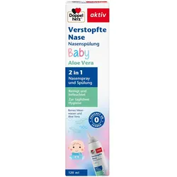 Doppelherz aktiv Verstopfte Nase Nasenspülung Baby 120 ml Spüllösung
