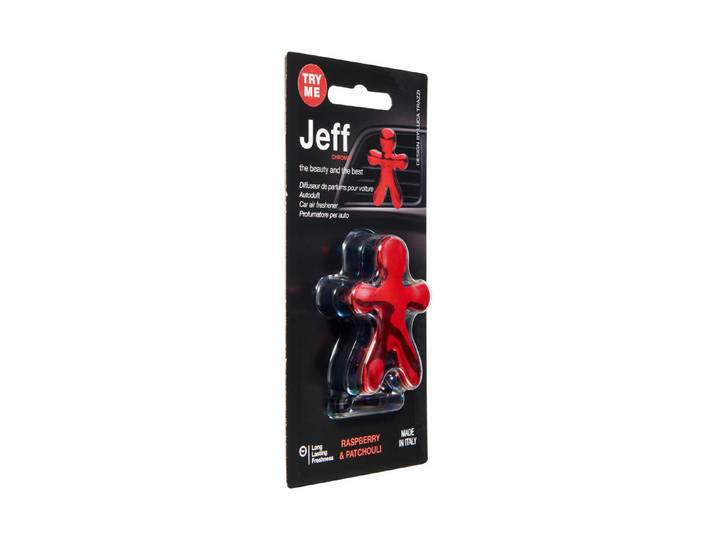 Mr & Mrs Jeff Chrome Autoduft Raspberry & Patchouli 15.5 × 8 × 2 cm