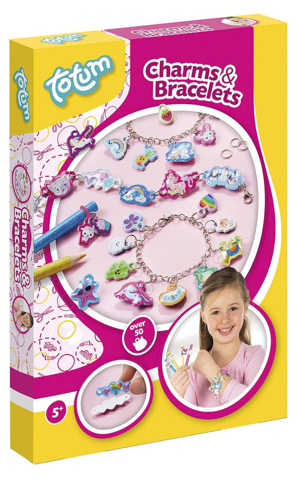 Totum Charms & Armbanden knutselset voor sieraden in meerdere kleuren