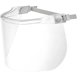 Aschua-Uhlen, Kopfschutz, Elektrikerschutzschirm 4 kA PC, klar 460 x 200 x 1,5 mm EN 166, EN 168, EN 169, EN 170