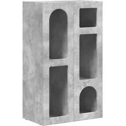 vidaXL Sideboard Beton Grau 59 x 35 x 100,5 cm Holzwerkstoff