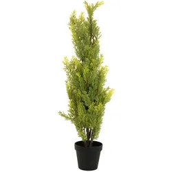 Europalms, Kunstpflanzen, Zypresse, Leyland, Kunstpflanze, 90cm (90 cm)