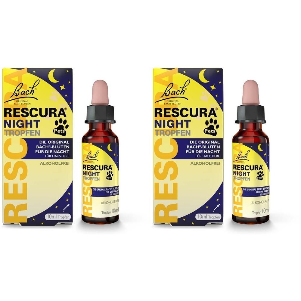 Bach OR Rescura Night Pets x2 2x10 ml Tropfen