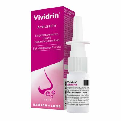 Dr. Gerhard Mann VIVIDRIN Azelastin 1 mg/ml Nasenspray Lösung 10 ml 12910552