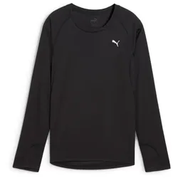 PUMA Run Velocity Polyester langarm Laufshirt Damen 01 - PUMA black L
