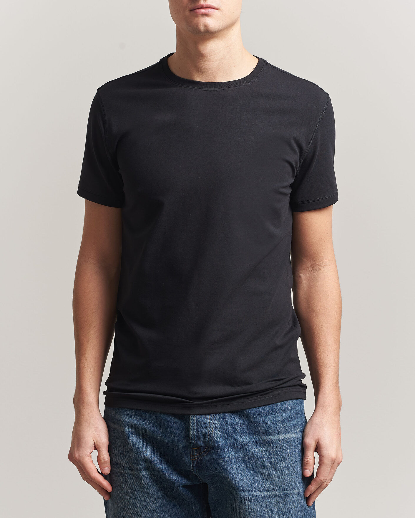 Tiger of Sweden Heimdal 2-Pack Crew Neck T-Shirt Black men L Sort