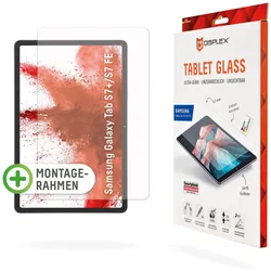 DISPLEX Tablet Glass Displayschutz für Samsung Galaxy Tab S7+/S7FE/S8+/S9+/S9FE