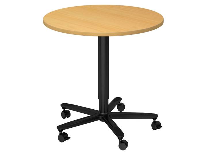 BISTRO 80R D Ø 80 Schwarz Buche