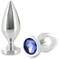 Metal Hard, Analtoy, Metalhard Anal Plug Diamond Cristal Big 10.16cm
