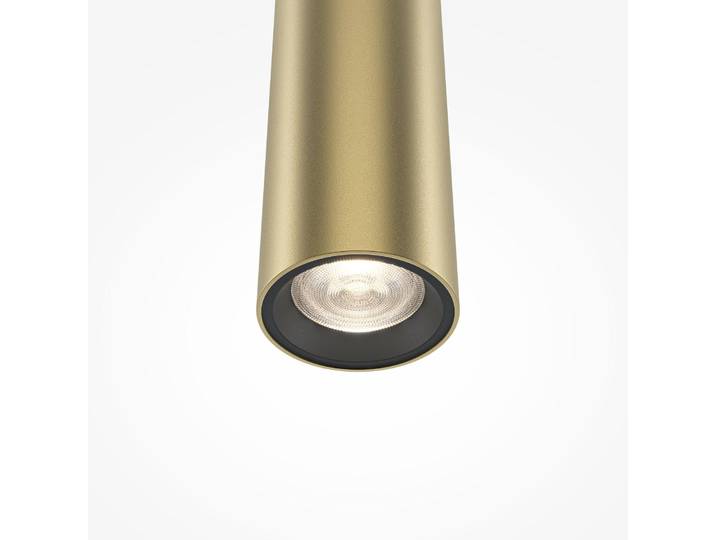 MAYTONI Pendelleuchte Gold LED - Hängeleuchte Aluminium 4000K