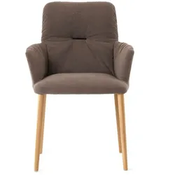 Mobitec Stuhl Aura Stoff Braun